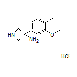3-氨基-3-(3-甲氧基-4-甲基苯基)氮杂环丁烷盐酸盐