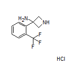 3-氨基-3-[2-(三氟甲基)苯基]氮杂环丁烷盐酸盐