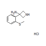 3-氨基-3-[2-(甲硫基)苯基]氮杂环丁烷盐酸盐