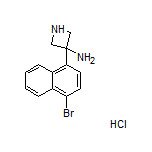 3-氨基-3-(4-溴-1-萘基)氮杂环丁烷盐酸盐
