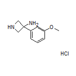 3-氨基-3-(3-甲氧基苯基)氮杂环丁烷盐酸盐