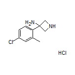 3-氨基-3-(4-氯-2-甲基苯基)氮杂环丁烷盐酸盐