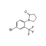 1-[4-溴-2-(三氟甲基)苯基]-2-吡咯烷酮