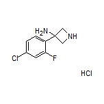 3-氨基-3-(4-氯-2-氟苯基)氮杂环丁烷盐酸盐