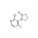 1-(2-氯-4-甲基-3-吡啶基)-2-吡咯烷酮
