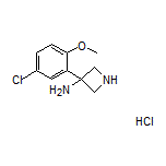 3-氨基-3-(5-氯-2-甲氧基苯基)氮杂环丁烷盐酸盐
