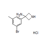 3-氨基-3-(3-溴-5-甲基苯基)氮杂环丁烷盐酸盐
