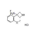 3-氨基-3-(2-氟-6-甲氧基苯基)氮杂环丁烷盐酸盐