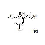 3-氨基-3-(3-溴-5-甲氧基苯基)氮杂环丁烷盐酸盐