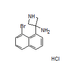 3-氨基-3-(8-溴-1-萘基)氮杂环丁烷盐酸盐