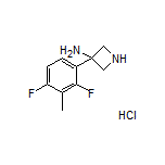 3-氨基-3-(2,4-二氟-3-甲基苯基)氮杂环丁烷盐酸盐