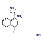 3-氨基-3-(4-氟-1-萘基)氮杂环丁烷盐酸盐