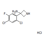 3-氨基-3-(2,4-二氯-5-氟苯基)氮杂环丁烷盐酸盐