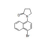 1-(4-溴-1-萘基)-2-吡咯烷酮