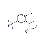 1-[2-溴-5-(三氟甲基)苯基]-2-吡咯烷酮