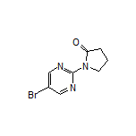 1-(5-溴-2-嘧啶基)-2-吡咯烷酮