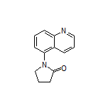 1-(5-喹啉基)-2-吡咯烷酮