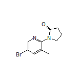1-(5-溴-3-甲基-2-吡啶基)-2-吡咯烷酮