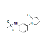 N-[3-(2-氧代-1-吡咯烷基)苯基]甲磺酰胺