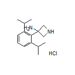 3-氨基-3-(2,6-二异丙基苯基)氮杂环丁烷盐酸盐