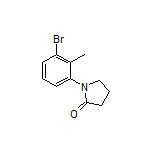 1-(3-溴-2-甲基苯基)-2-吡咯烷酮