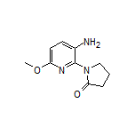 1-(3-氨基-6-甲氧基-2-吡啶基)-2-吡咯烷酮