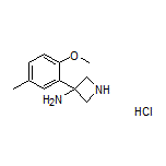 3-氨基-3-(2-甲氧基-5-甲基苯基)氮杂环丁烷盐酸盐