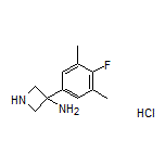 3-氨基-3-(4-氟-3,5-二甲基苯基)氮杂环丁烷盐酸盐
