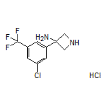 3-氨基-3-[3-氯-5-(三氟甲基)苯基]氮杂环丁烷盐酸盐