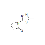 1-(5-甲基-1,3,4-噻二唑-2-基)-2-吡咯烷酮