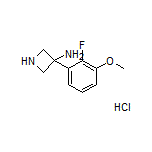 3-氨基-3-(2-氟-3-甲氧基苯基)氮杂环丁烷盐酸盐