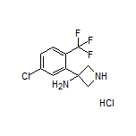 3-氨基-3-[5-氯-2-(三氟甲基)苯基]氮杂环丁烷盐酸盐