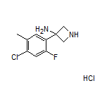 3-氨基-3-(4-氯-2-氟-5-甲基苯基)氮杂环丁烷盐酸盐