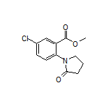 5-氯-2-(2-氧代-1-吡咯烷基)苯甲酸甲酯