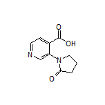 3-(2-氧代-1-吡咯烷基)异烟酸