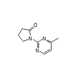 1-(4-甲基-2-嘧啶基)-2-吡咯烷酮