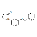 1-[3-(苄氧基)苯基]-2-吡咯烷酮