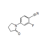 2-氟-4-(2-氧代-1-吡咯烷基)苯腈
