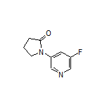 1-(5-氟-3-吡啶基)-2-吡咯烷酮