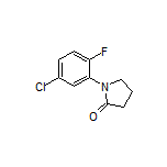 1-(5-氯-2-氟苯基)-2-吡咯烷酮