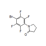 1-(4-溴-2,3,5,6-四氟苯基)-2-吡咯烷酮