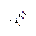 1-(1,2,4-噻二唑-5-基)-2-吡咯烷酮