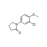 1-(3-氯-4-甲氧基苯基)-2-吡咯烷酮