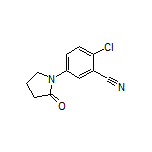 2-氯-5-(2-氧代-1-吡咯烷基)苯腈