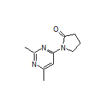 1-(2,6-二甲基-4-嘧啶基)-2-吡咯烷酮