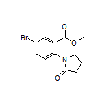 5-溴-2-(2-氧代-1-吡咯烷基)苯甲酸甲酯