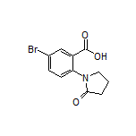 5-溴-2-(2-氧代-1-吡咯烷基)苯甲酸