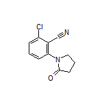 2-氯-6-(2-氧代-1-吡咯烷基)苯腈