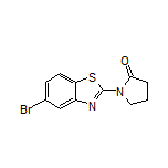1-(5-溴-2-苯并噻唑基)-2-吡咯烷酮