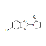 1-(5-溴-2-苯并噁唑基)-2-吡咯烷酮